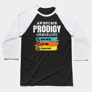 Awesome Prodigy checklist Baseball T-Shirt